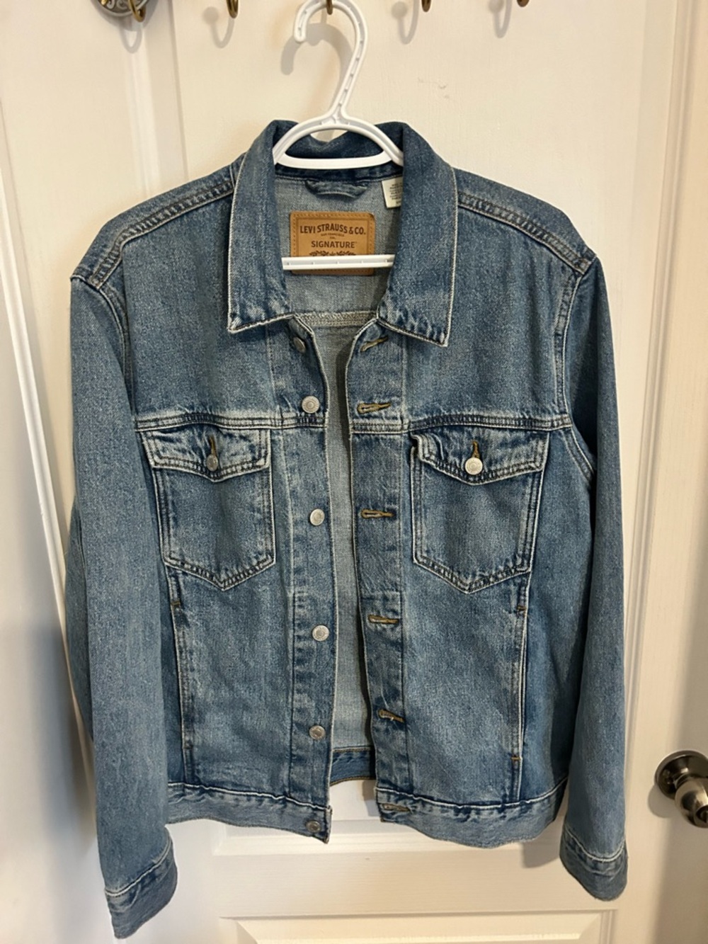 Levi's Light Blue Denim Jacket with Signature Patch